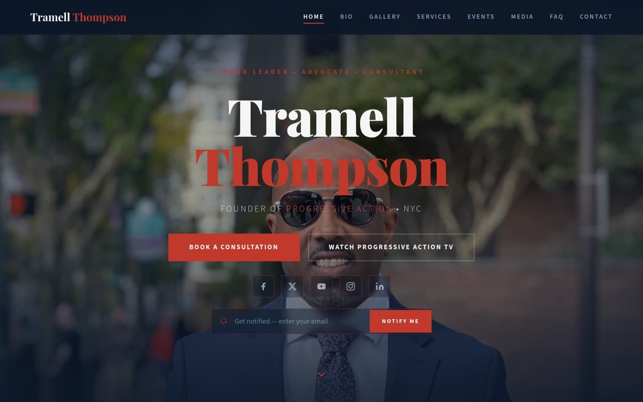 Tramell Thompson screenshot
